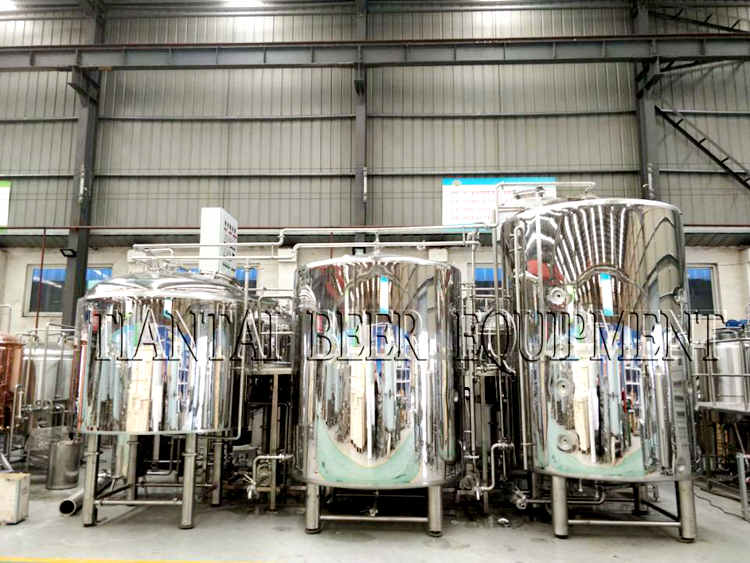 <b>The 2500L Brewing System are shipped to United States</b>